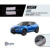 Nissan Juke 2022 üzeri Krom Bagaj İç Eşik Koruma 2 Parça Paslanmaz Çelik