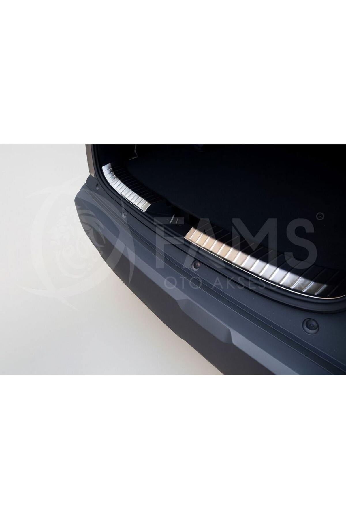 Renault Duster 2024 Üzeri Için Krom Bagaj Iç Eşik Koruma 2 Parça Paslanmaz Çelik - Görsel 5