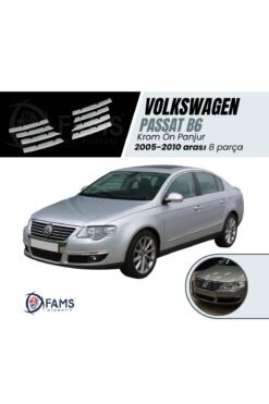 Vw Passat B6 Krom Ön Panjur 8 Prç, 2005-2010 Arası P, Çelik