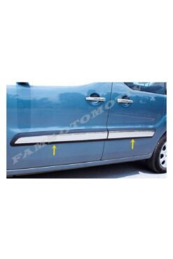 Peugeot Partner Tepee Krom Yan Kapı Çıtası 4 Kapı 2008 Üzeri P,çelik