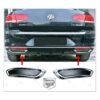 Vw Passat B8 Krom Egzoz Görünümlü Difüzör 2015-2019 P,çelik