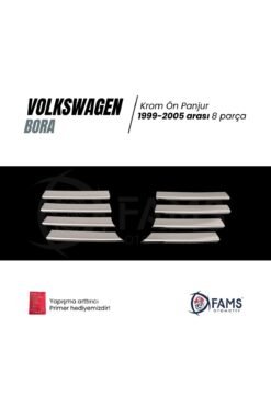 Alternative view of Vw Bora Krom Ön Panjur 8 Prç, 1998-2005 P, Çelik