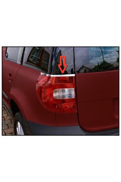 Skoda Yeti Krom Stop Kaşı 2 Prç, 2009 Üzeri P, Çelik