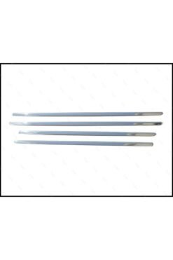 Toyota Yaris Krom Cam Çıtası 4 Prç, 2006-2010 P, Çelik