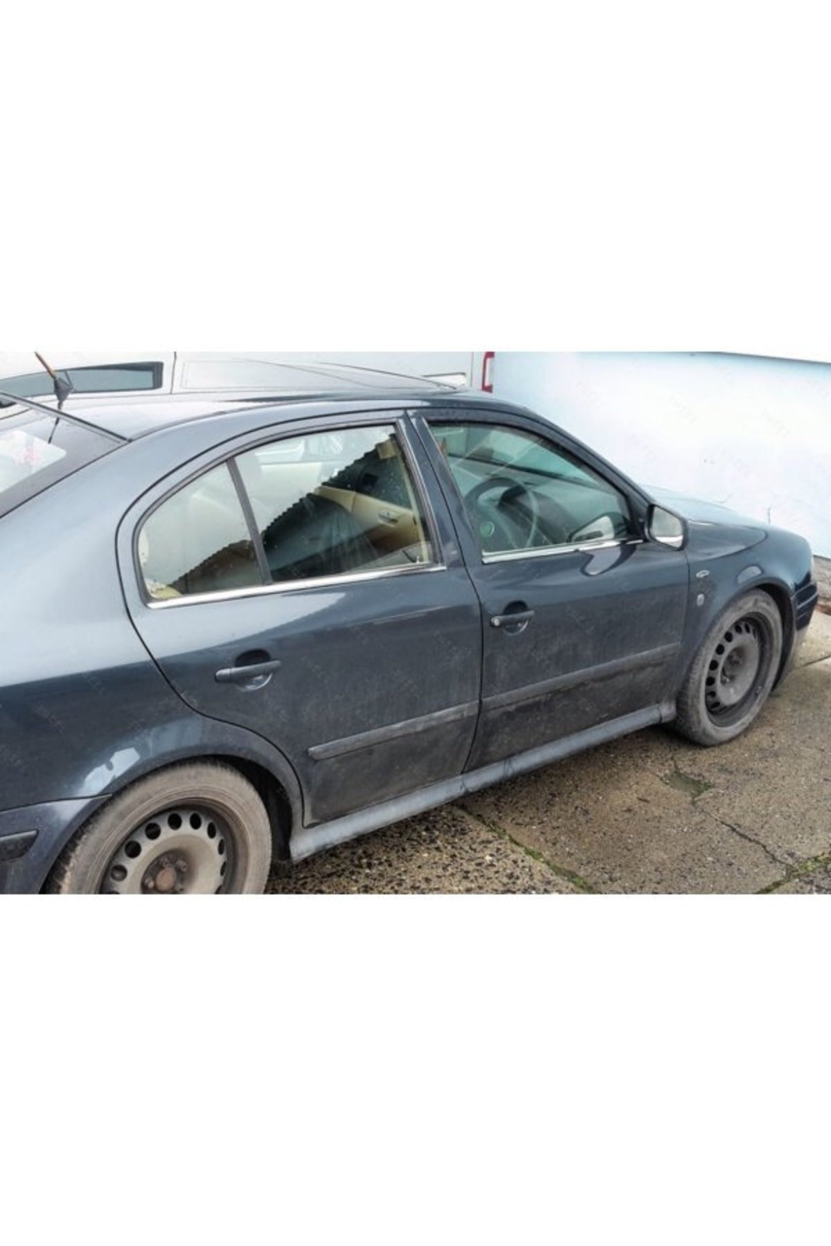 Skoda Octavia A4 Krom Cam Çıtası 4 Prç, 1996-2004 Arası Paslanmaz Çelik