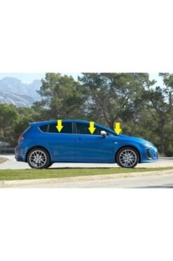 Seat Leon Krom Cam Çıtası 6 Prç, 2006-2012 P, Çelik