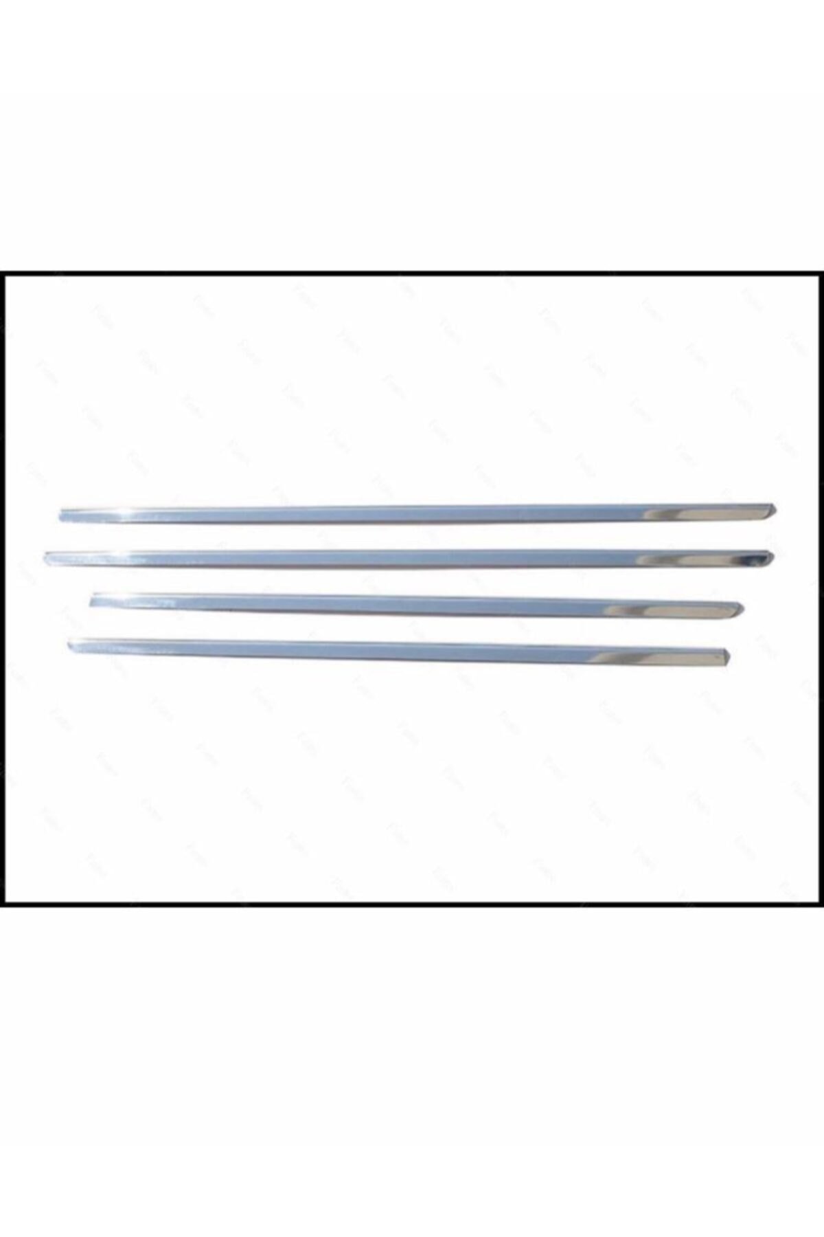 Chevrolet Aveo Hb Krom Cam Çıtası 4 Parça 2011 Üzeri P,çelik - Görsel 2