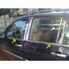 Chery Tiggo Krom Cam Çıtası 4 Parça 2008-2014 Arası Uyumlu Paslanmaz Çelik