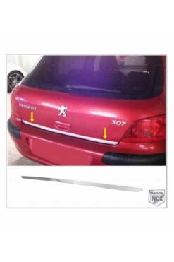Peugeot 307 Krom Bagaj Alt Çıtası 2000 Üzeri P,çelik