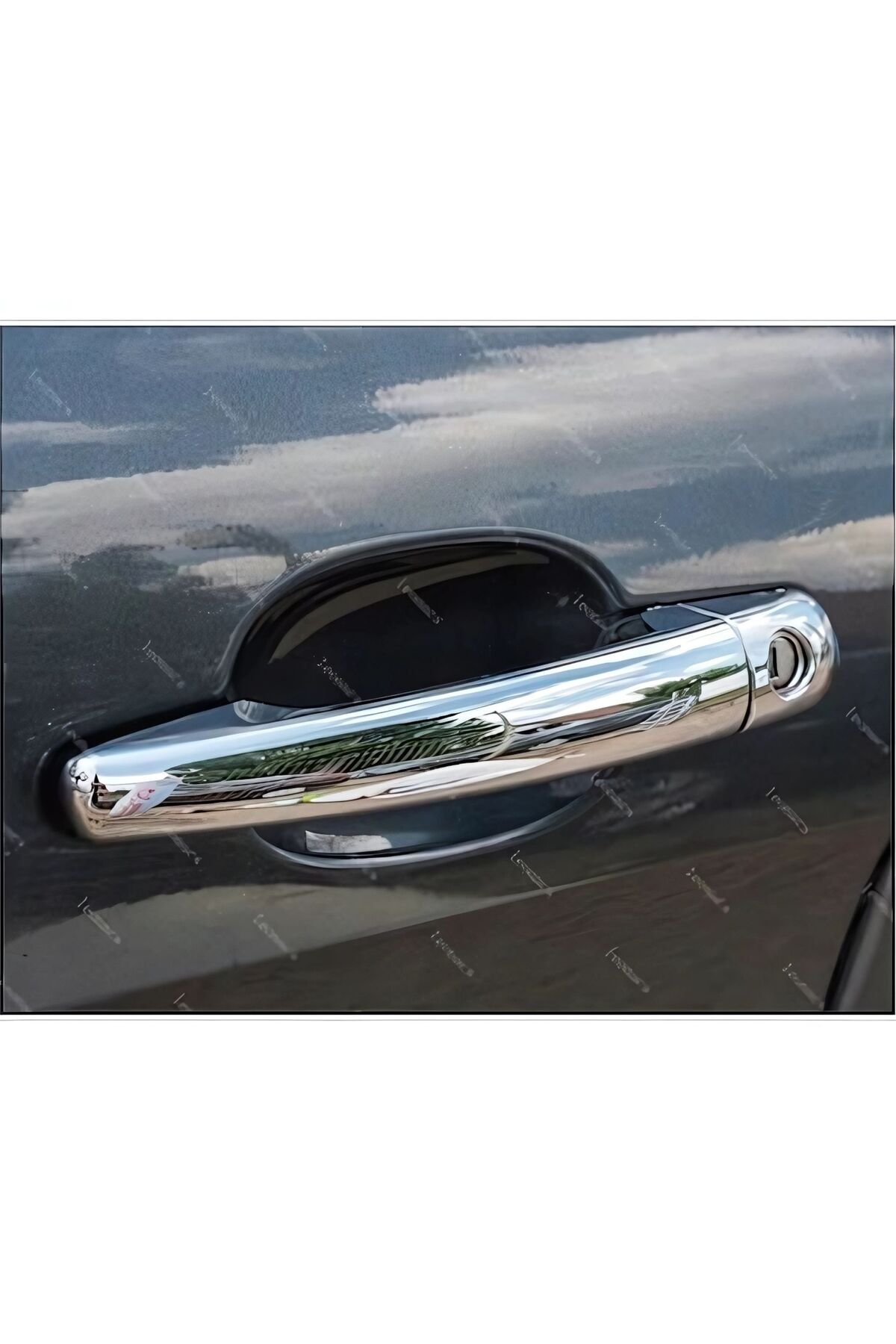 Peugeot 308 Cc Uyumlu Krom Kapı Kolu 2 Kapı 2007-2013 Arası P, Çelik Uyumlu - Görsel 2