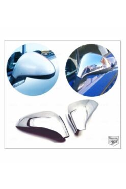Peugeot 308 Krom Ayna Kapağı 2 Prç, 2007-2013 Arası P, Çelik