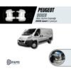 Peugeot Boxer Krom Kaplama Abs Ayna Kapağı 2 Prç, 2008 Üzeri