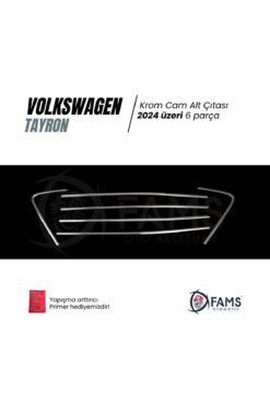 Alternative view of VW TAYRON Uyumlu Cam Alt Çıtası 6 Prç, 2024 Üzeri P,Çelik