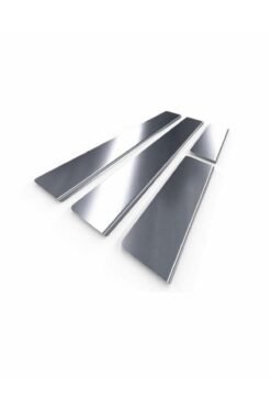 Alternative view of Opel Corsa D Krom Kapı Eşiği 2006-2014 Arası 4 Parça Paslanmaz Çelik