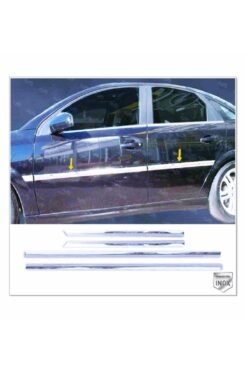 Opel Vectra C Krom Yan Kapı Çıtası 4 Prç, 2002 Ve Üzeri ,p,çelik