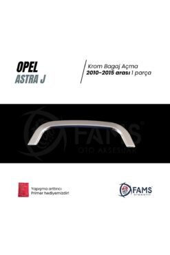 Alternative view of Opel Astra J Hb Krom Bagaj Açma 2010-2015 P, Çelik
