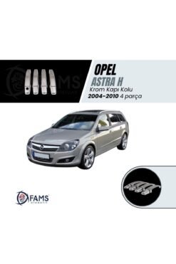 Opel Astra H Krom Kapı Kolu 4 Kapı 2004-2010 P, Çelik