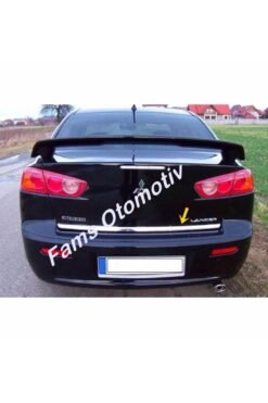 Mitsubishi Lancer 10 Krom Bagaj Alt Çıtası 2007 Üzeri P, Çelik