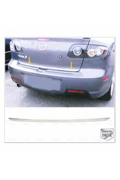 Mazda 3 Krom Bagaj Alt Çıtası 2003-2009 P,çelik Sedan