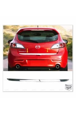 Mazda 3 Hb Krom Bagaj Alt Çıtası 2008-2014 Arası P,çelik