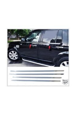 Land Rover Discovery 3 Krom Cam Çıtası 4 Parça 2004-2009 Arası Paslanmaz Çelik