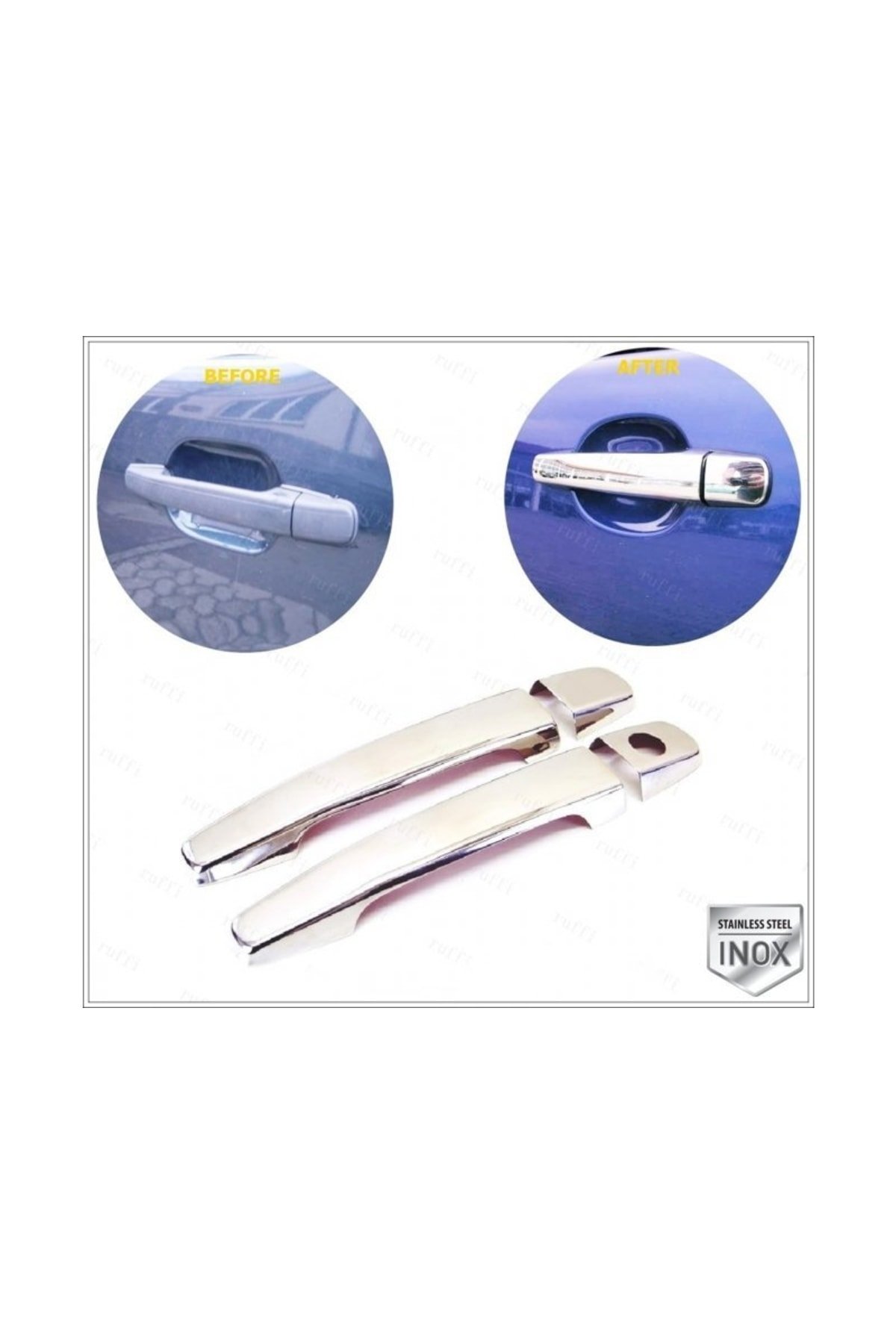 M, Benz Slk R170 Krom Kapı Kolu 2 Kapı 1996-2004 P, Çelik