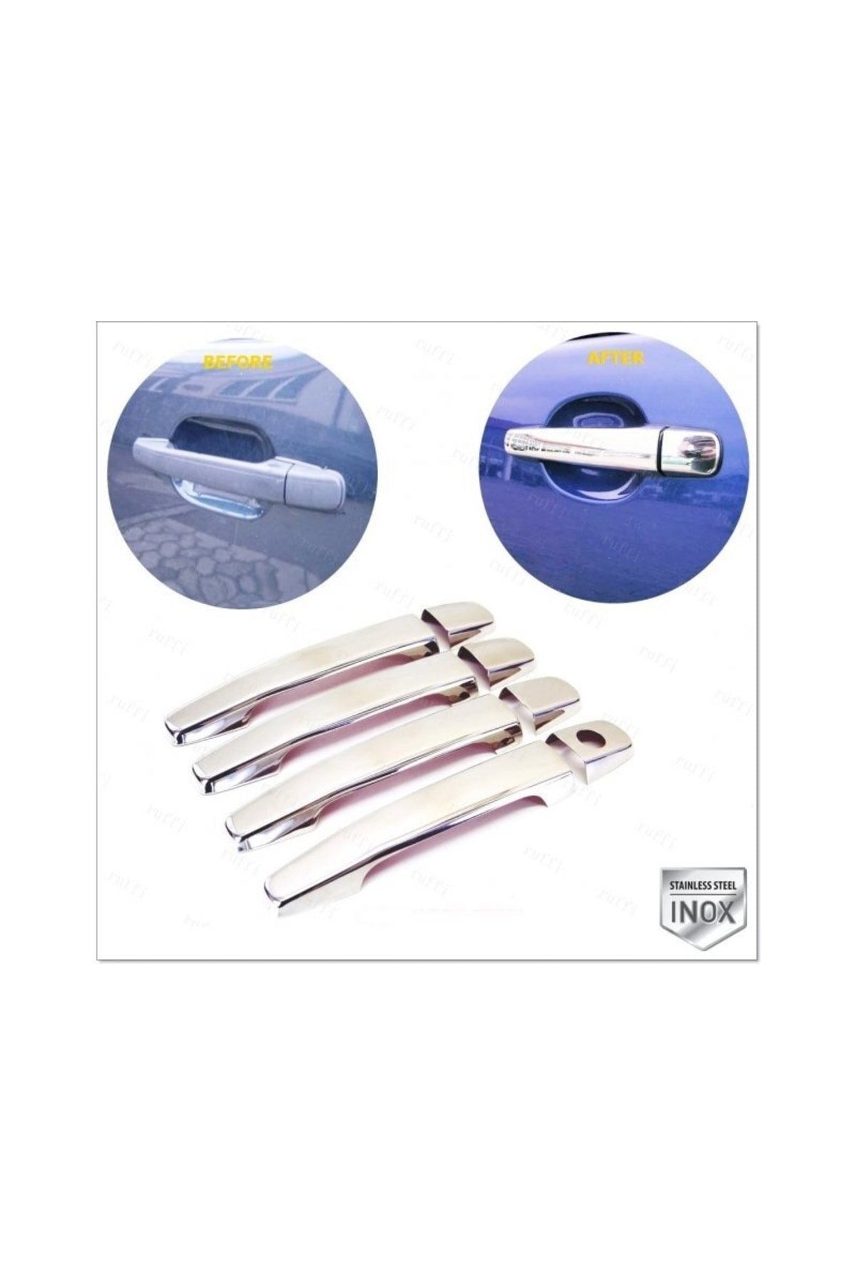 Mercedes Benz Ml W163 Krom Kapı Kolu 4 Kapı 1999-2006 P, Çelik