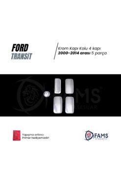 Alternative view of F, Transit Krom Kapı Kolu 4 Kapı 5 Prç, 2000-2014 Arası P, Çelik Uyumlu