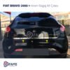 Fiat Bravo Krom Bagaj Alt Çıtası 2008 Üzeri P, Çelik