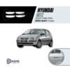 Hyundai Getz Krom Kapı Kolu 4 Kapı 2002 Üzeri P,çelik