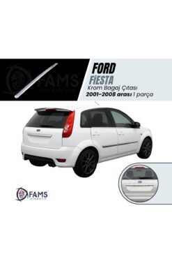F, Fiesta Krom Bagaj Çıtası 2001 - 2008 Arası Uyumlu P, Çelik Uyumlu