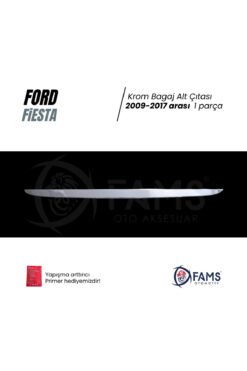 Alternative view of F, Fiesta Krom Bagaj Alt Çıtası 2009 - 2017 Arası P, Çelik Uyumlu