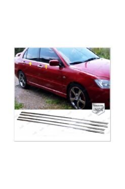 F, Mondeo Uyumlu Krom Cam Çıtası 4 Parça 2000-2007 Arası Paslanmaz Çelik Uyumlu