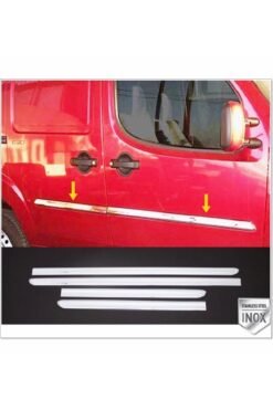 Fiat Doblo Krom Yan Kapı Çıtası 4 Kapı 2000-2006 P, Çelik