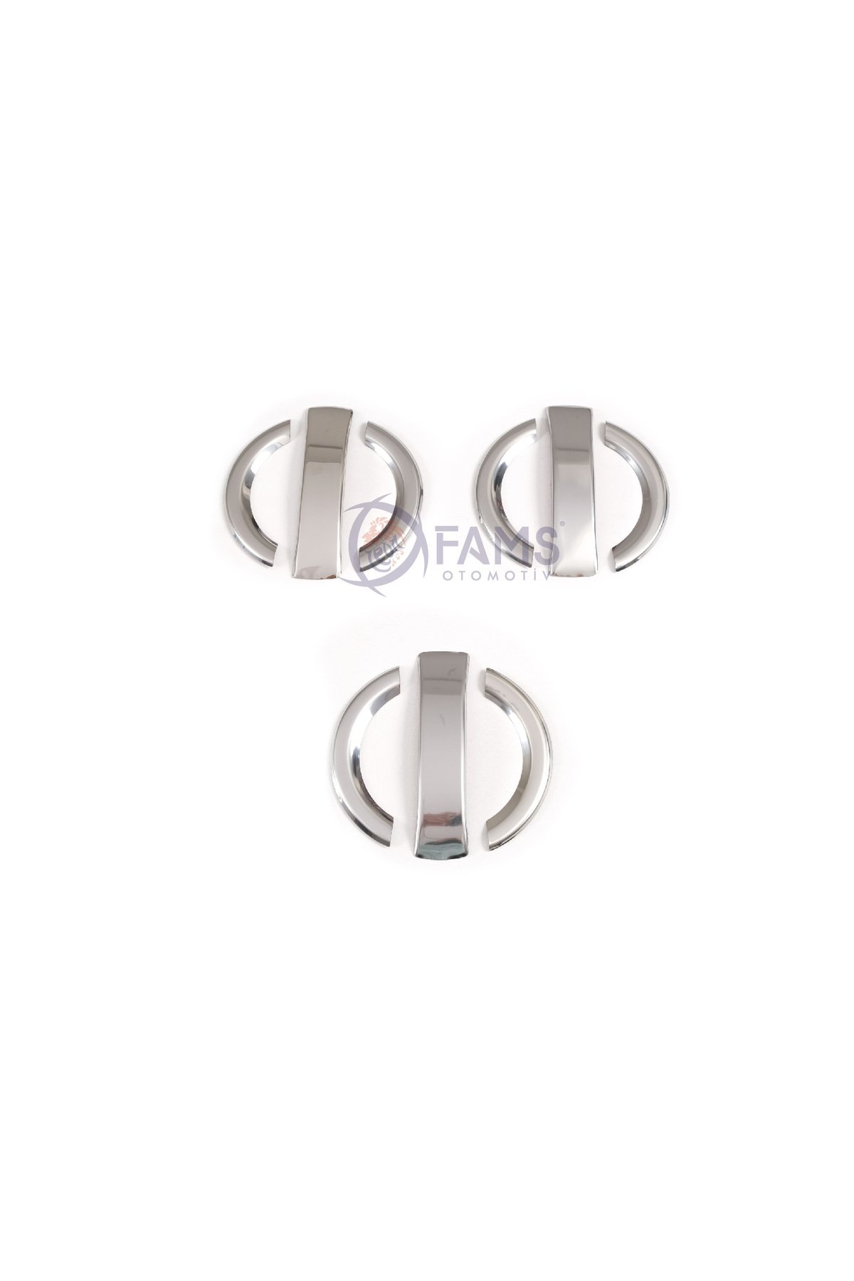 Fiat Doblo Uyumlu Krom Kapı Kolu 3 Kapı 2000-2010 P, Çelik - Görsel 2