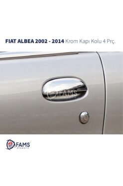 Fiat Albea Krom Kapı Kolu 4 Kapı 2002-2014 Paslanmaz Çelik