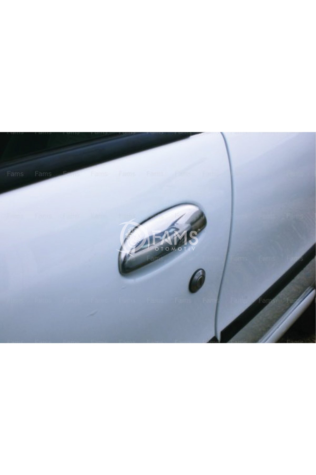 Fiat Albea Krom Kapı Kolu 4 Kapı 2002-2014 Paslanmaz Çelik - Görsel 4