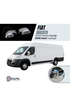 Fiat Ducato Abs Krom Kaplama Ayna Kapağı 2 Prç, 2008 Üzeri
