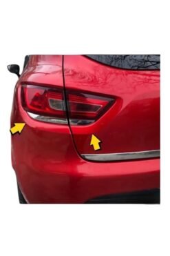 Alternative view of Renault Clio 4 Hb Krom Stop Alt Çıtası 4 Parça 2012-2019 Arası Paslanmaz Çelik