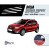 Dacia Sandero Stepway Krom Cam Çıtası Seti 4 Prç, 2012-2020 P,çelik uyumlu