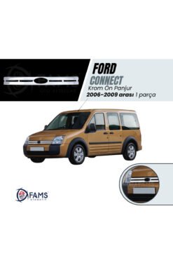F, Connect Krom Ön Panjur 1 Prç, 2006-2009 P, Çelik Uyumlu