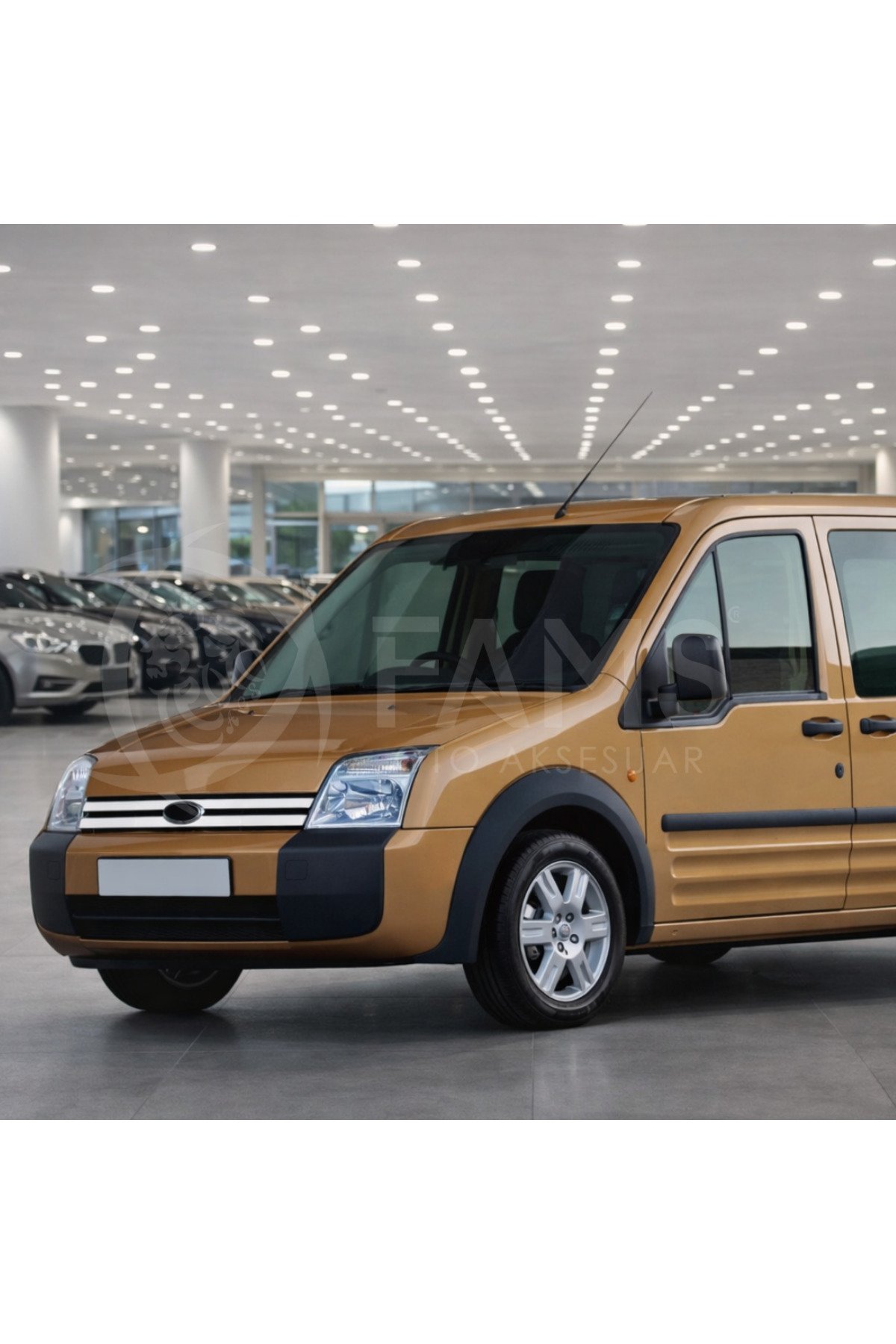 F, Connect Krom Ön Panjur 1 Prç, 2006-2009 P, Çelik Uyumlu - Görsel 3