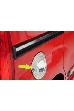 Fiat Doblo Uyumlu Krom Depo Kapağı 2000-2010 P, Çelik