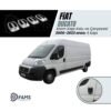 Fiat Ducato Krom Kapı Kolu Çerçeve 4 Kapı 8 Parça 2006-2023 Arası Paslanmaz Çelik