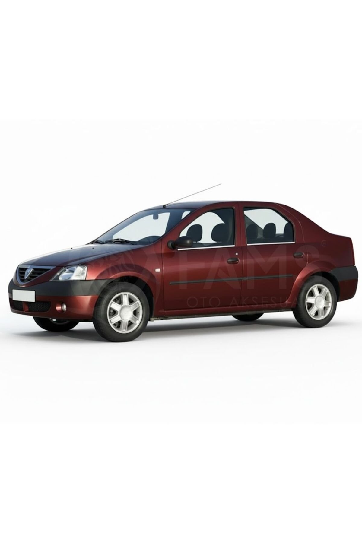 Dacia Logan Krom Cam Çıtası 4 Parça 2004-2012 Arası Paslanmaz Çelik - Görsel 4