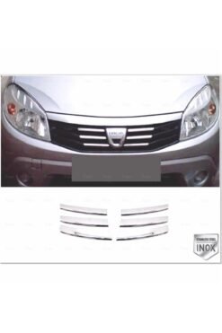 Dacia Sandero Krom Ön Panjur 6 Prç, 2006-2012 P, Çelik