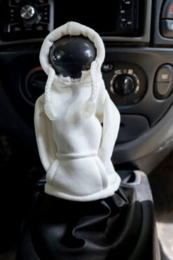 Universal Beyaz Vites Hoodie - Araç Vites Kıyafeti - Vites Poları - Her Araca Uyumlu Vites Hoodie