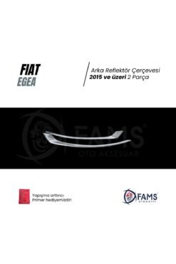 Alternative view of FIAT EGEA 2015> Arka Reflektör Çerçevesi 2 Prç, P,Çelik