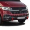 Vw T6,1 Transporter 2019-2023 Arası Ön Tampon Alt Çıtası 4 Parça Paslanmaz Çelik - Görsel 4
