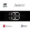 Fiat Doblo Krom Stop Çerçeve 2 Parça 2006-2010 Paslanmaz Çelik - Görsel 2